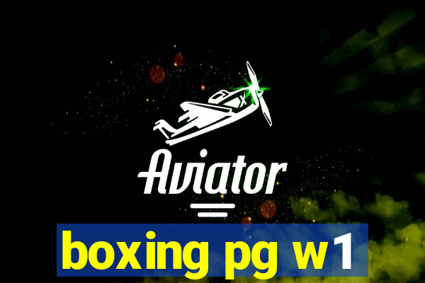 boxing pg w1